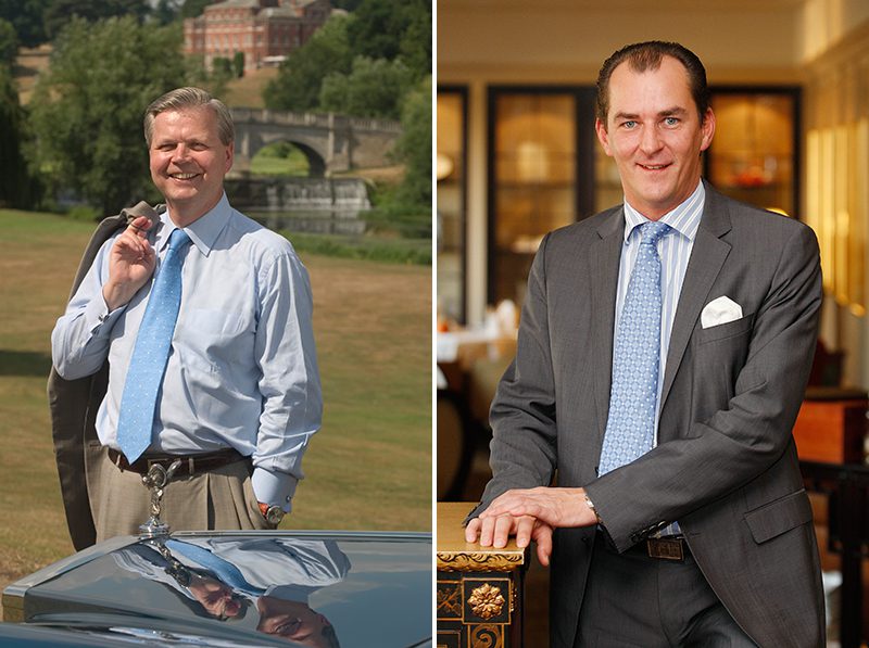 Herr der Netzwerke – die CCA Gruppe | Dieter R. Klostermann CEO CCA Group_Brocket Hall | Manfred Gugerel_Regional General Manager CCA Group | Foto-Credit: CCA Group