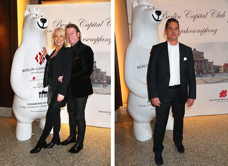 Traditioneller Neujahrsempfang im BCC I 2017_Ulla Kock Am Brink, Prof. Dr. Peter Fissenewert und Blogger Kevin Underwood I Credit Henry H. Herrmann I Berlin Capital Club 2017