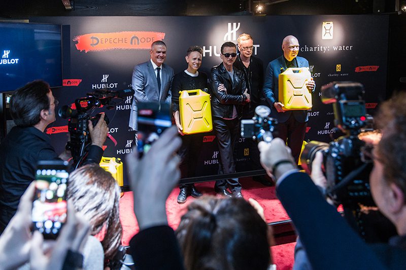 Press Conference HUBLOT with Depêche Mode I Baselworld 2017 I Credit: Baselworld